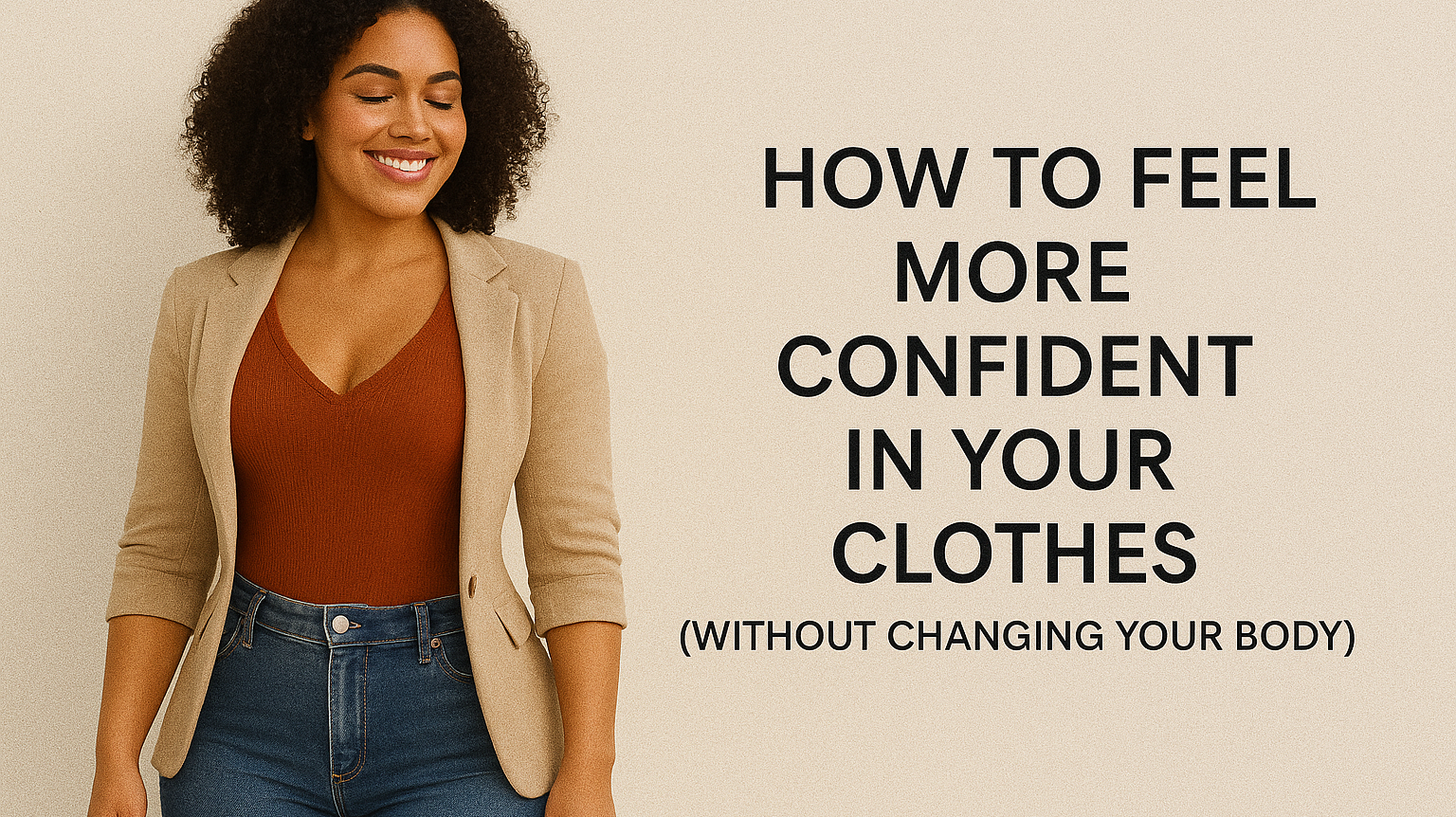 How to Feel More Confident in Your Clothes (Without Changing Your Body)