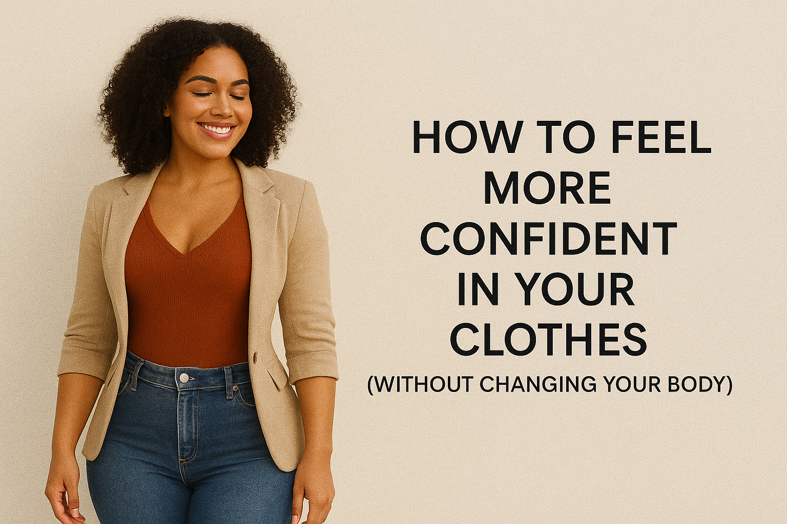 How to Feel More Confident in Your Clothes (Without Changing Your Body)
