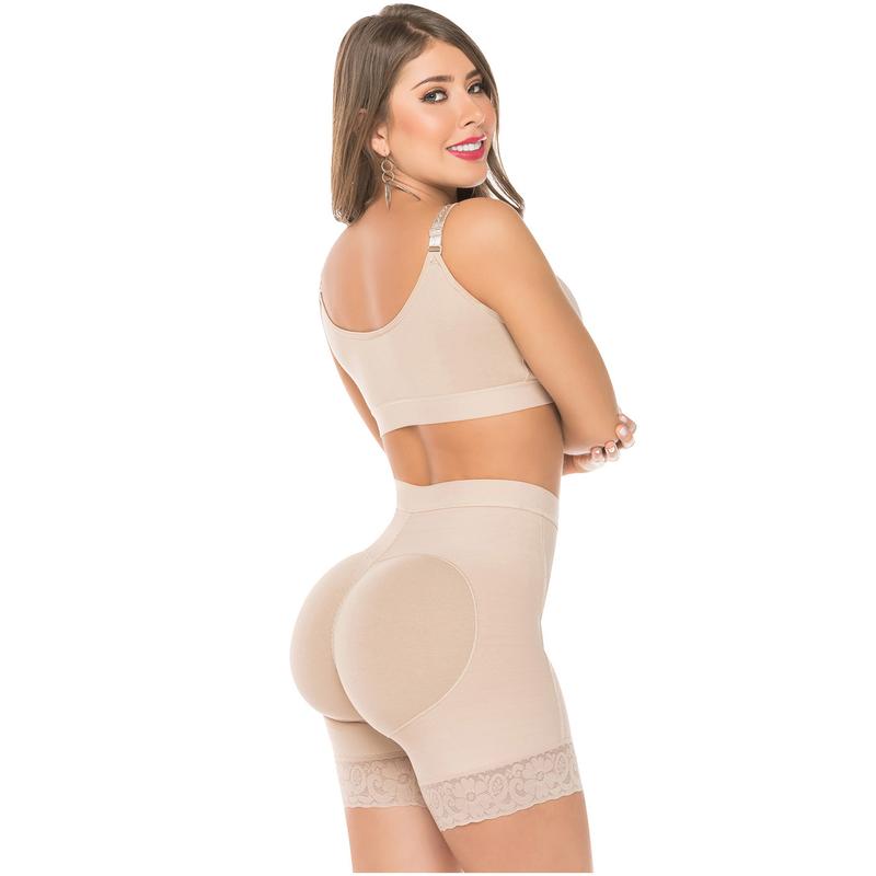 Find Cheap, Fashionable and Slimming nude high waist butt lifter shaper 
